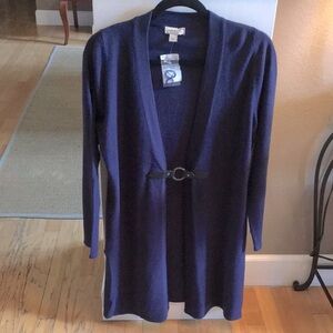 One World Cardigan Sweater NWT